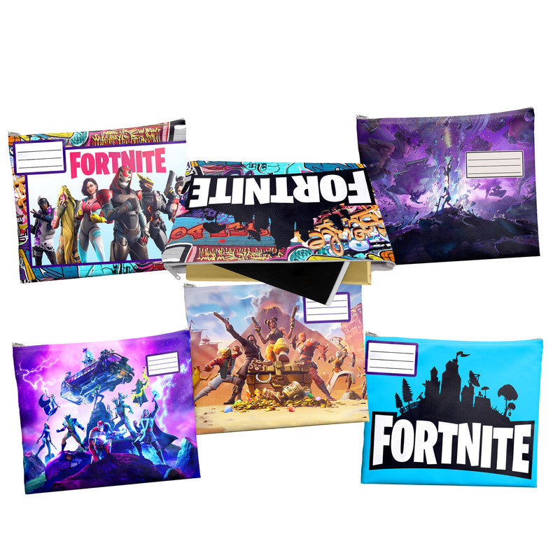 Fornite Subject Savvy Book Bags Set of 6