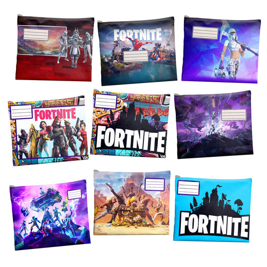 Fornite Subject Savvy Book Bags Set of 9