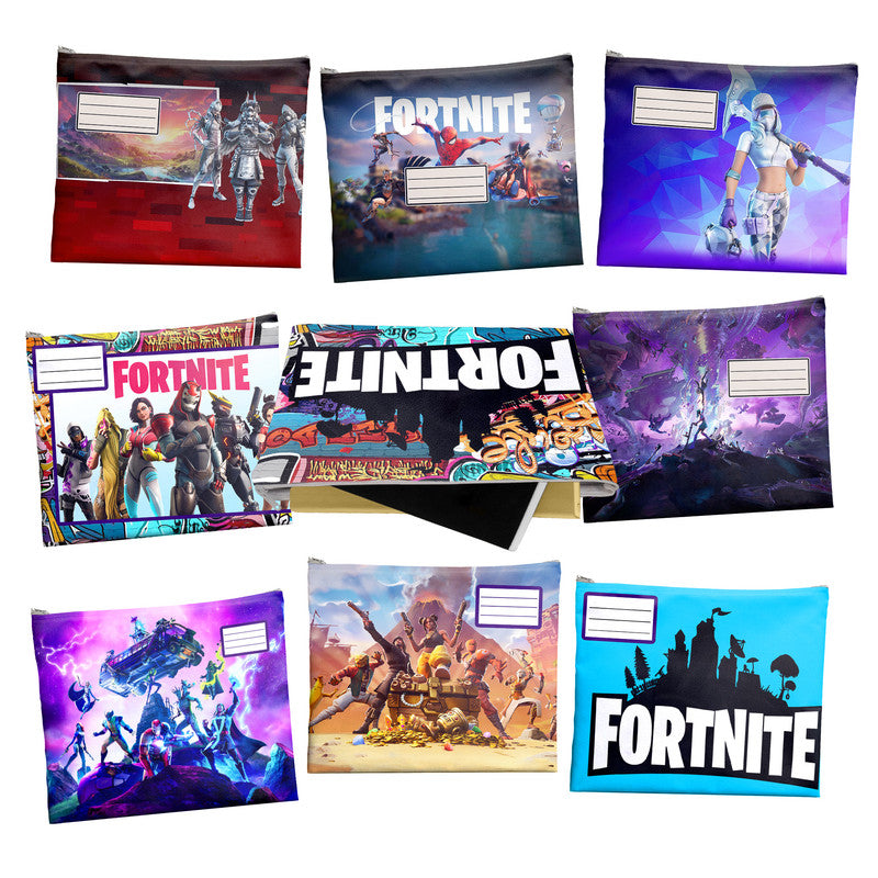 Fornite Subject Savvy Book Bags Set of 9