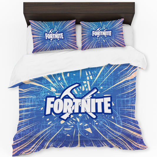 Fortnite Logo Duvet Cover Set