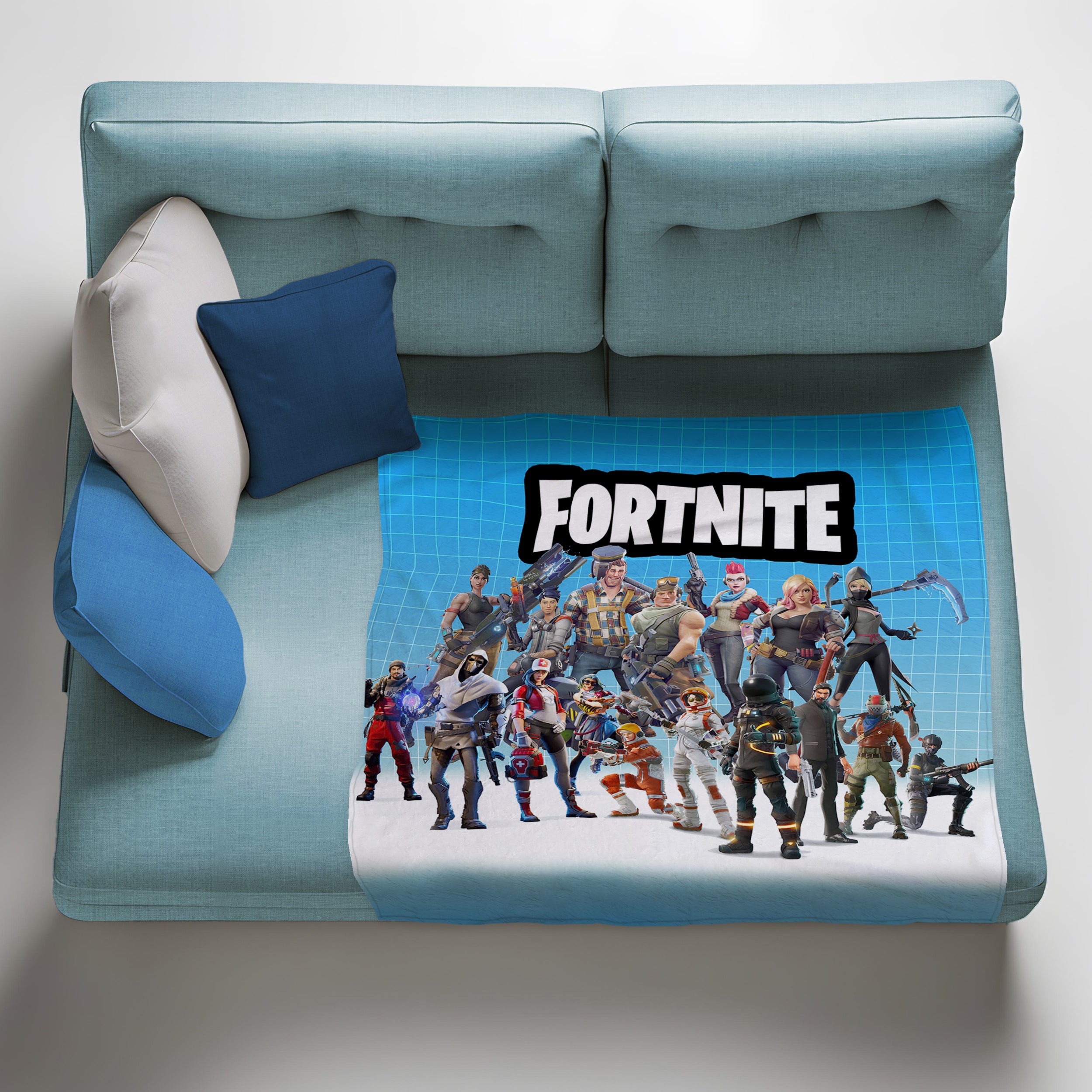 Fortnite Fleece Print with Passion Decor