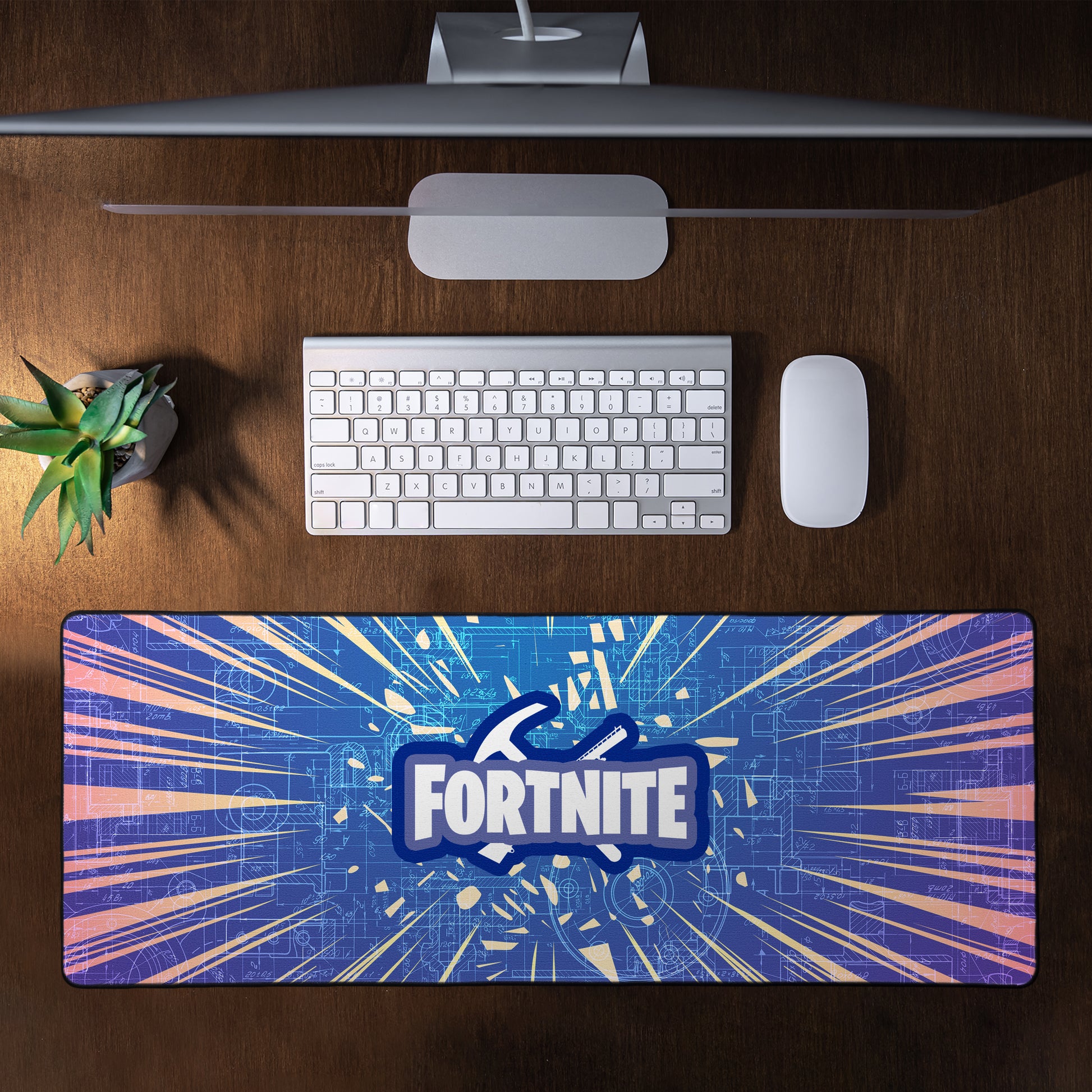 Fortnite Large Desk Pad Print with Passion Decor