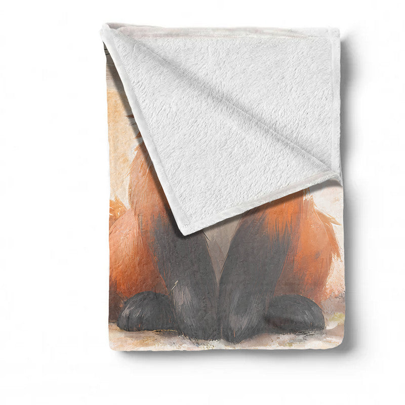 Fox Minky Blanket by Wikus Schalkwyk