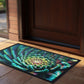 Fractal Spiral Door Mat
