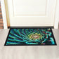 Fractal Spiral Door Mat