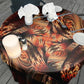 Fractured Realities Round Tablecloth