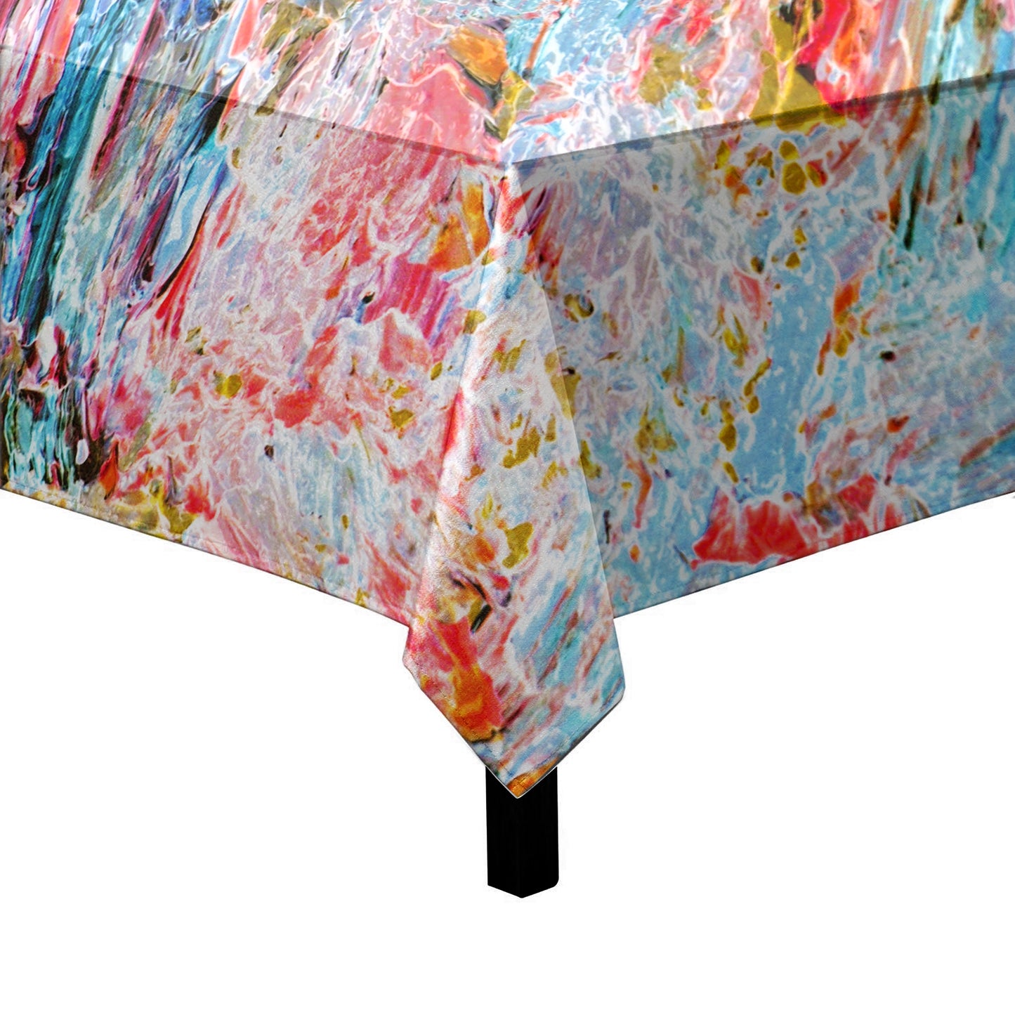 Fractured Harmony Square Tablecloth