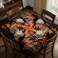 Fractured Realities Square Tablecloth