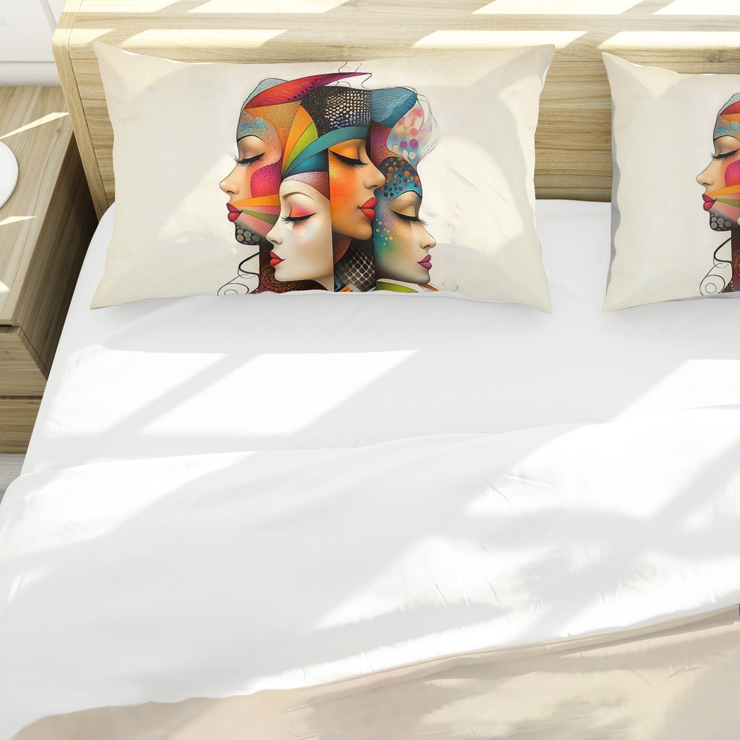 Fragmented Self Duvet Cover Set
