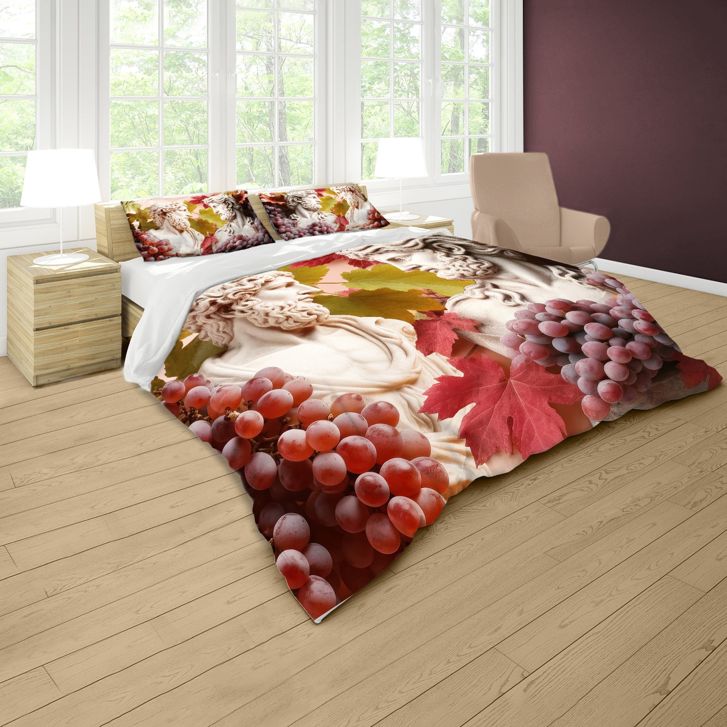 Frames of Antiquity Duvet Cover Set