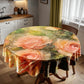 French Rose Round Tablecloth