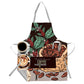 Fresh Coffee Brown Medium Length Apron