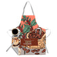 Fresh Coffee Pink Medium Length Apron
