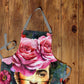 Frida Kahlo Luxury in Pink Medium Length Apron By Mark Van Vuuren