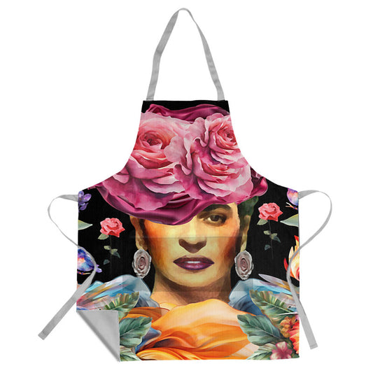 Frida Kahlo in The Orange Apron  By Mark Van Vuuren