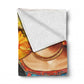 Frida Kahlo Hindi Light Weight Fleece Blanket by Mark van Vuuren