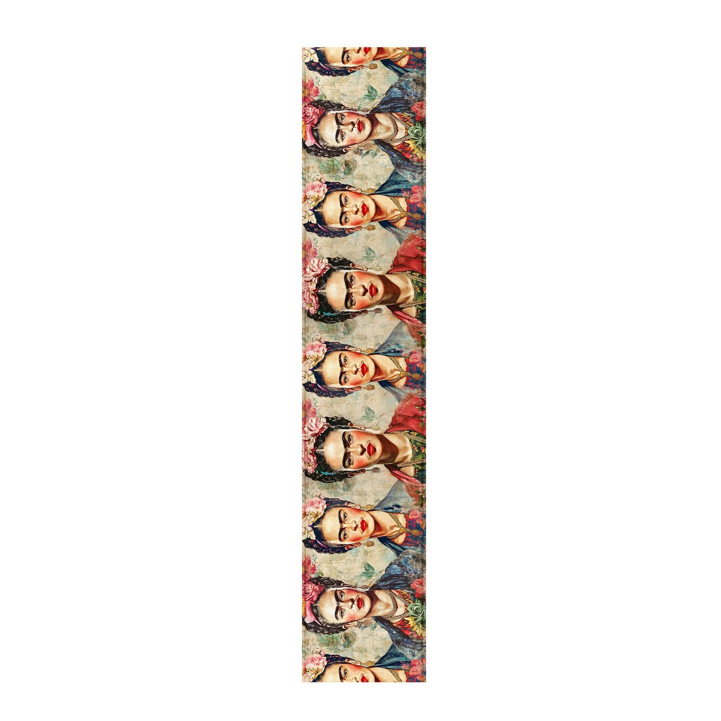 Frida Kahlo Remnant Table Runner by Mark van Vuuren