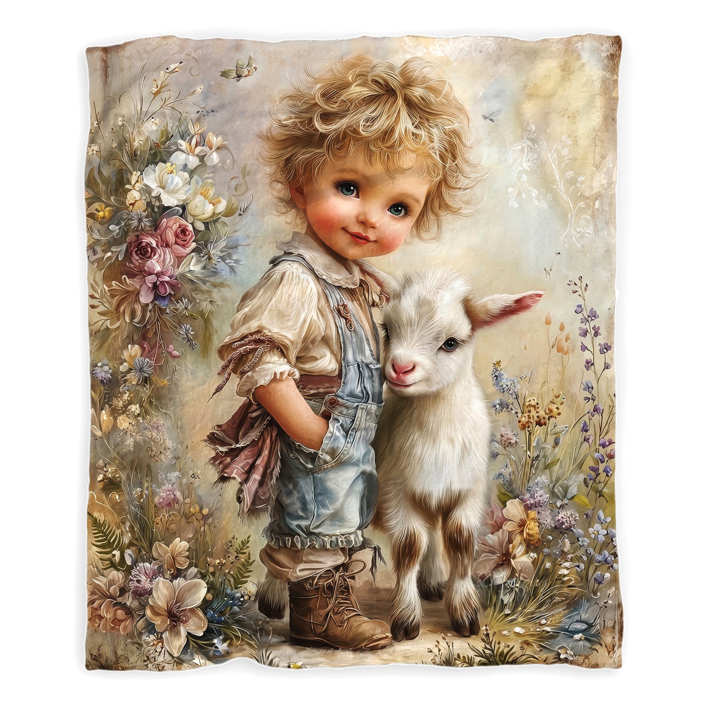 Friend in the Field Toddler Fleece Blanket