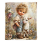 Friend in the Field Toddler Fleece Blanket