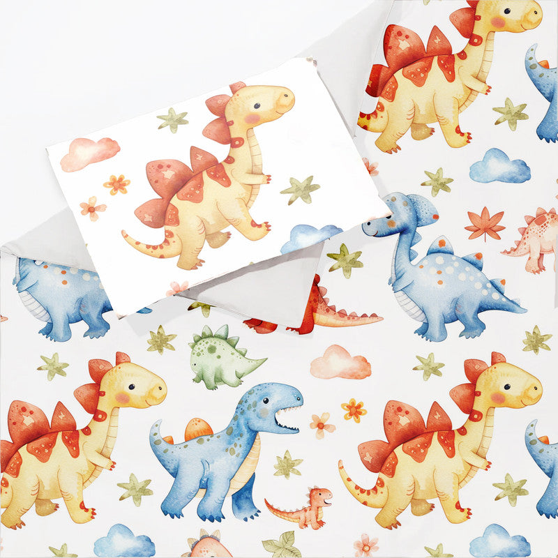 Friendly Dinosaurs Cot Set