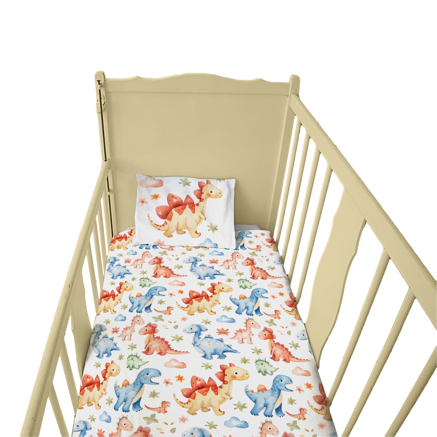 Friendly Dinosaurs Cot Set