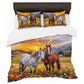 Friendly Horses Duvet Cover Set