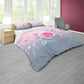 Frosted Rose Blush Duvet Cover Set