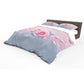 Frosted Rose Blush Duvet Cover Set