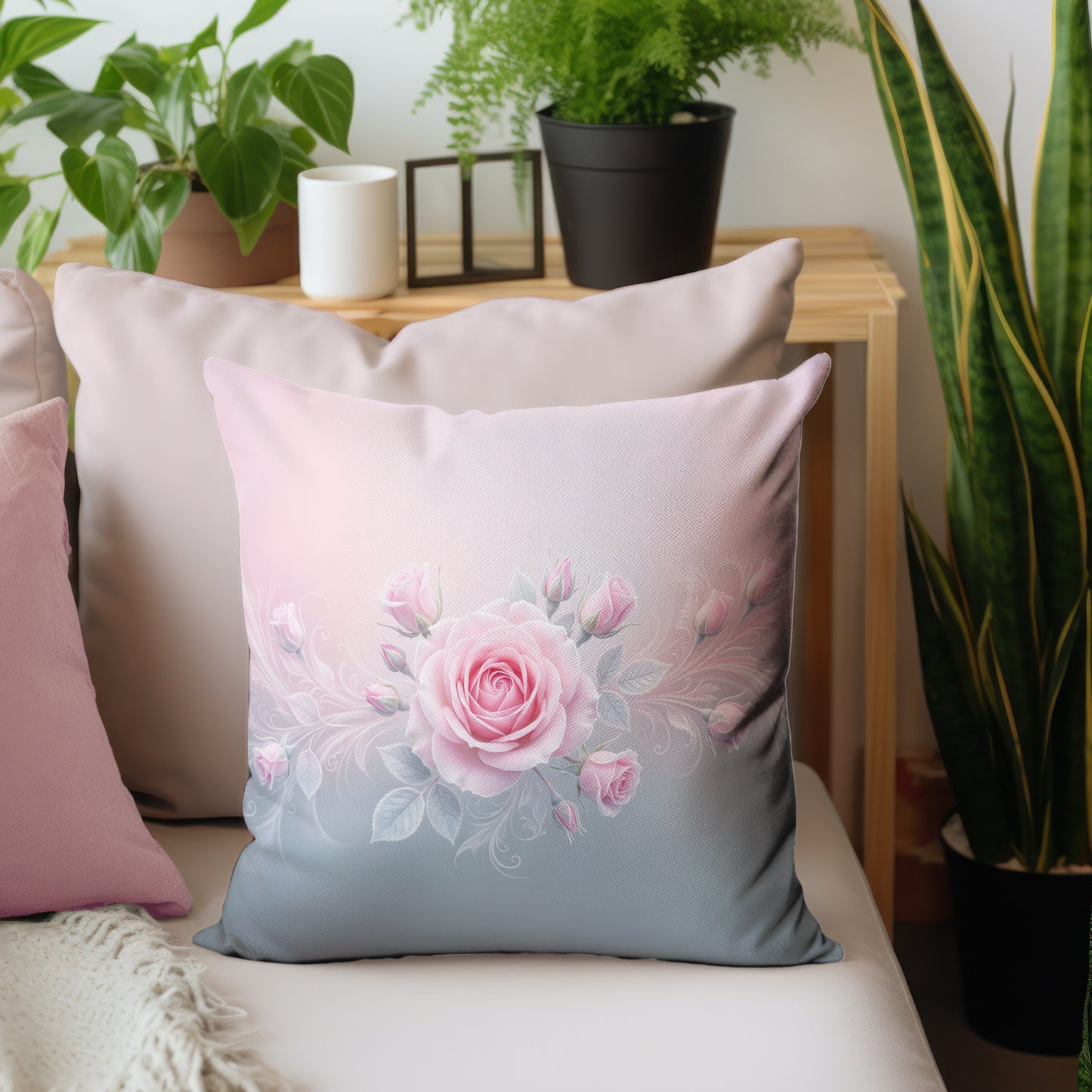 Frosted Rose Blush Luxury Scatter