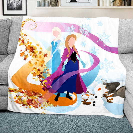 Frozen Light Weight Fleece Blanket