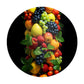Fruit Basket Round Tablecloth