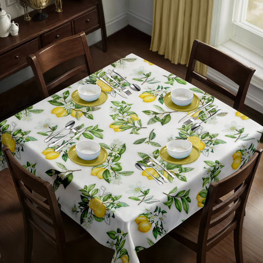 Fruit of the Lemon Tree Square Tablecloth
