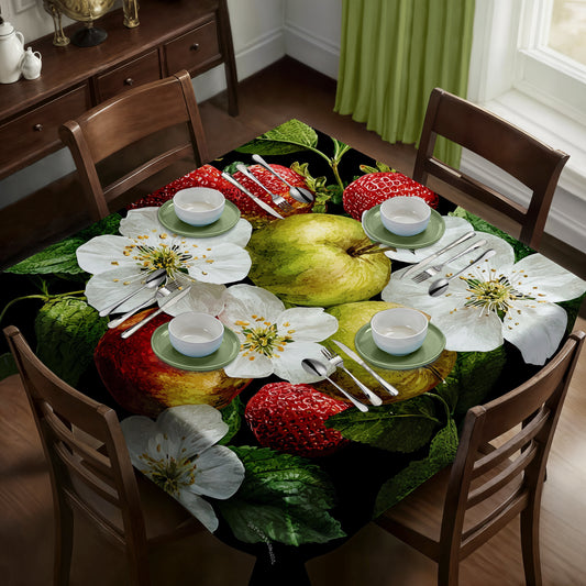 Fruity Harvest Square Tablecloth by Wikus Schalkwyk