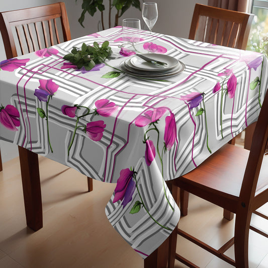 Fuchias in Bloom Square Tablecloth