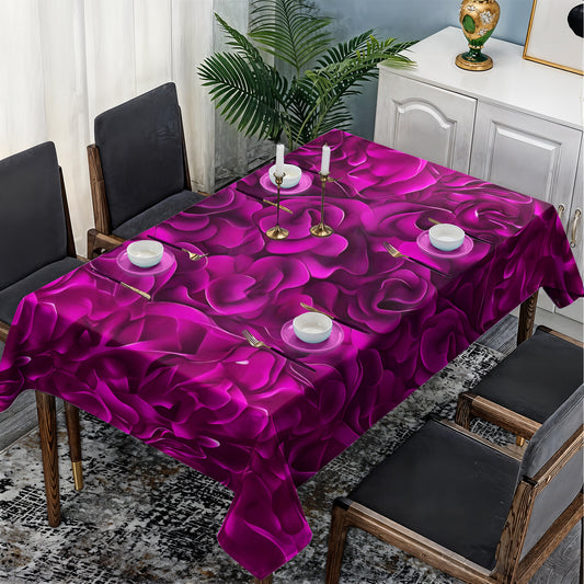 Fuchsia Delight Rectangle Tablecloth