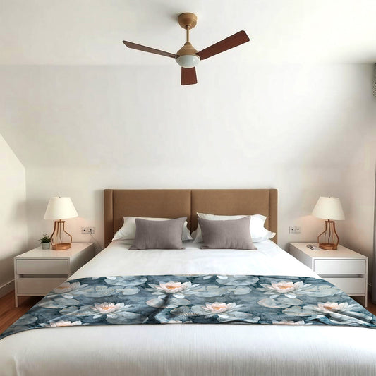 Full Moon Light Bed Throw