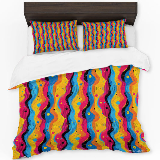 Funkalicious by Wikus Schalkwyk Duvet Cover Set