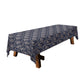 Fur Elise Pattern on Dark Background 3m Rectangle Tablecloth