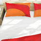 Futuristic Red Design Duvet Cover Set