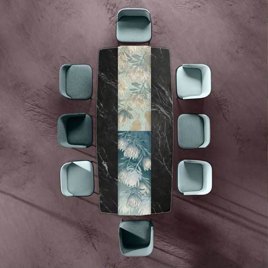 Fynbos Bloom Table Runner by Wikus Schalkwyk