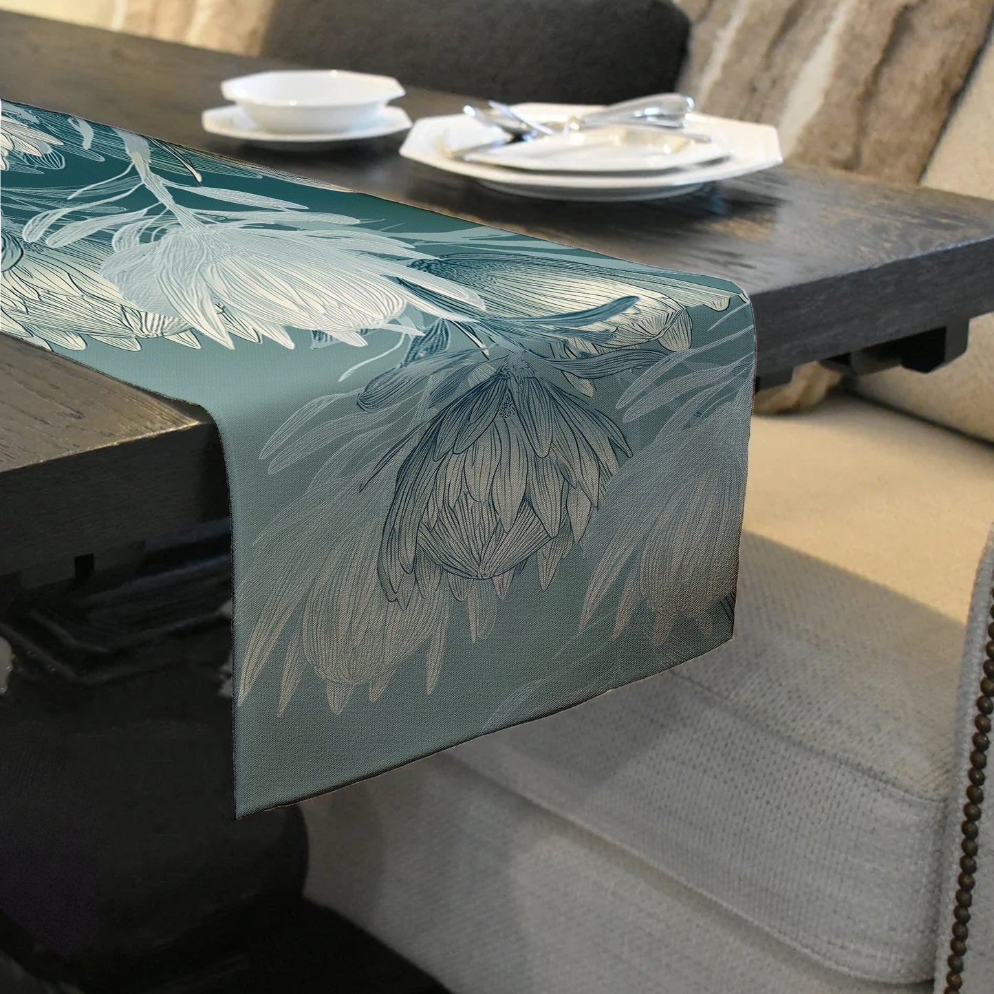 Fynbos Bloom Table Runner by Wikus Schalkwyk