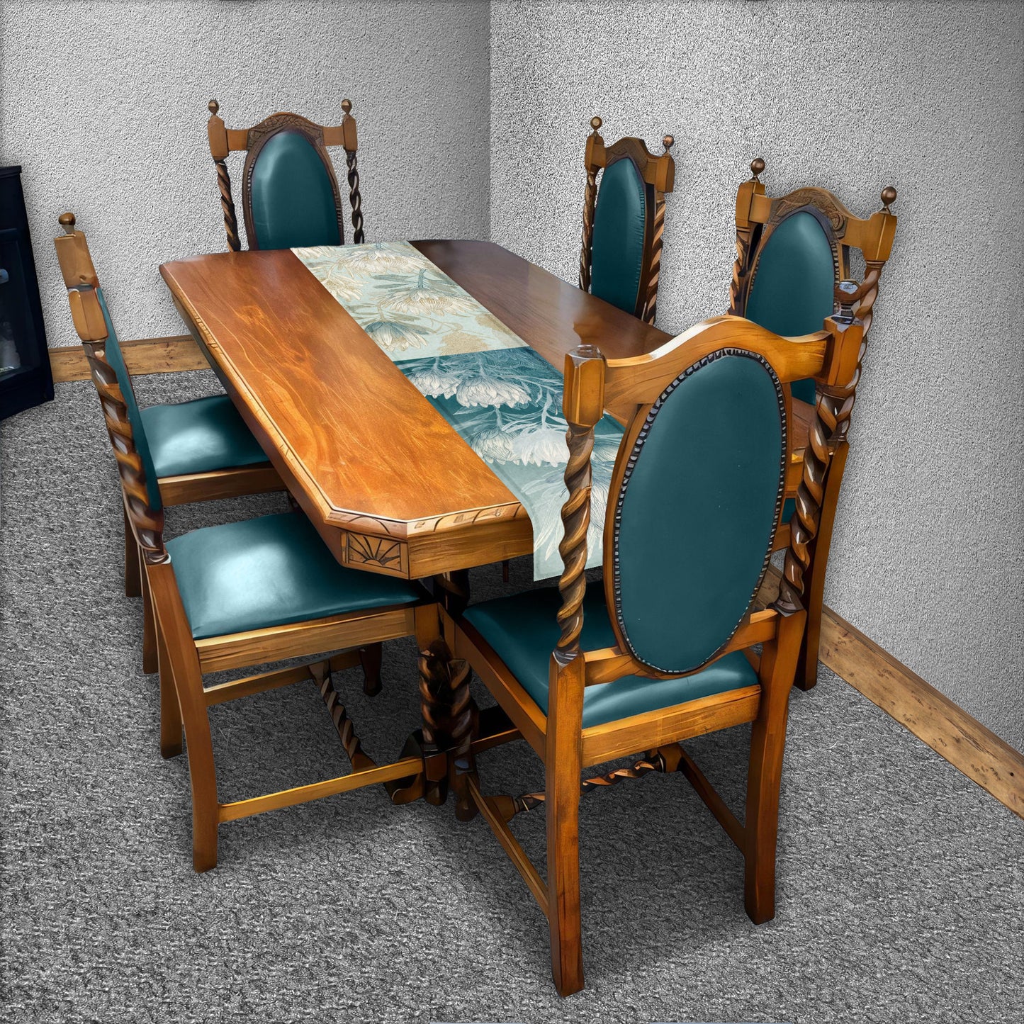 Fynbos Bloom Table Runner by Wikus Schalkwyk