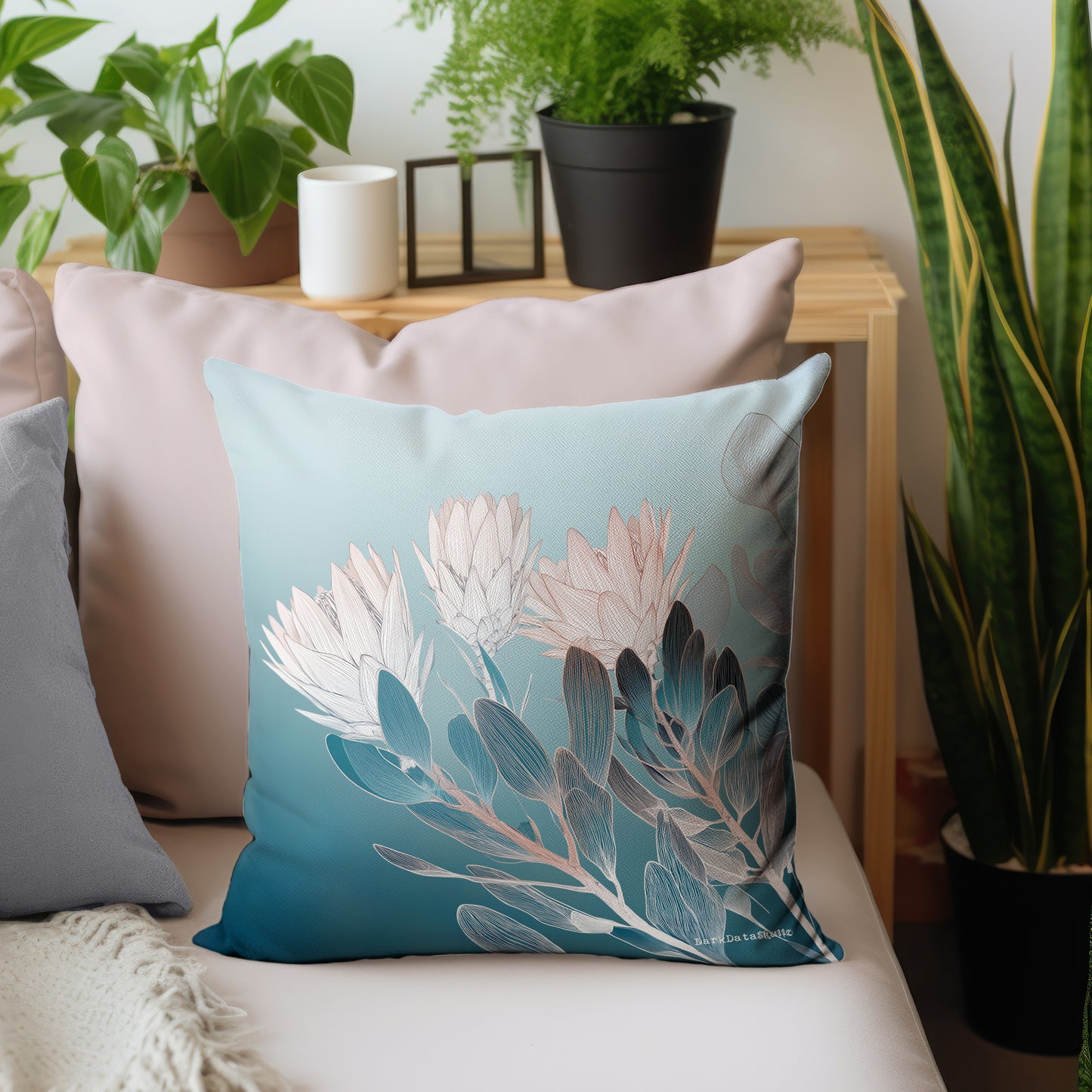 Fynbos Sketch Luxury Scatter by Wikus Schalkwyk