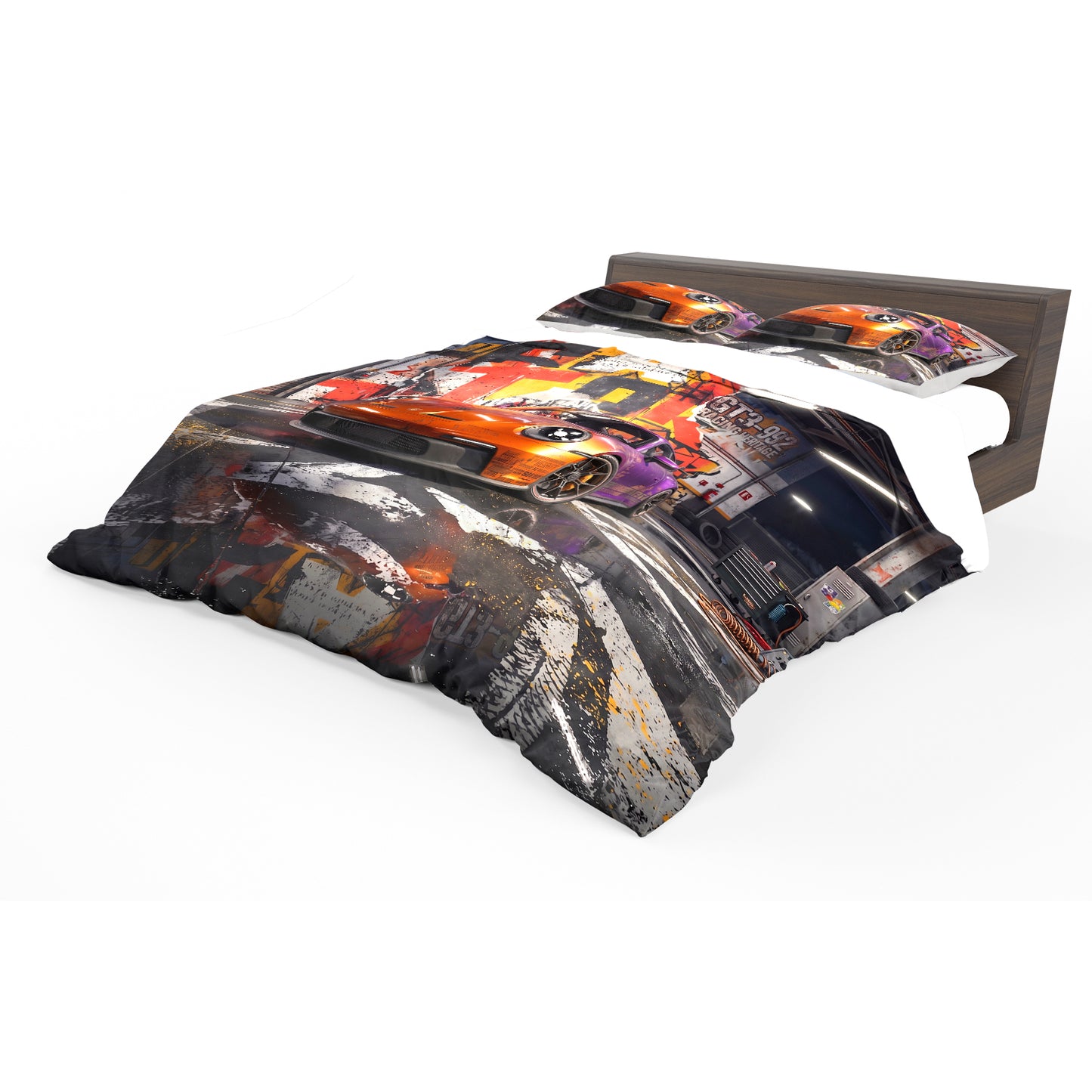 GT3-992 Racing Heritage Duvet Cover Set