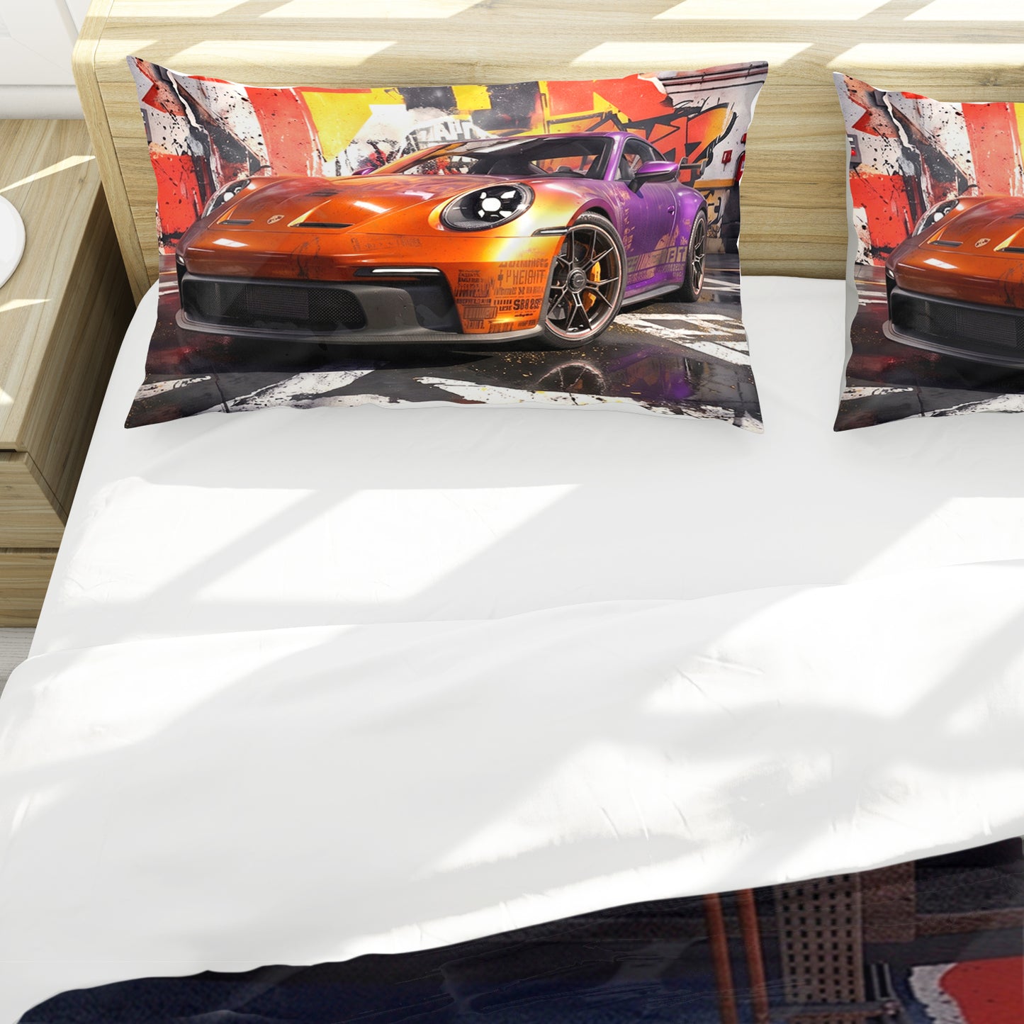 GT3-992 Racing Heritage Duvet Cover Set