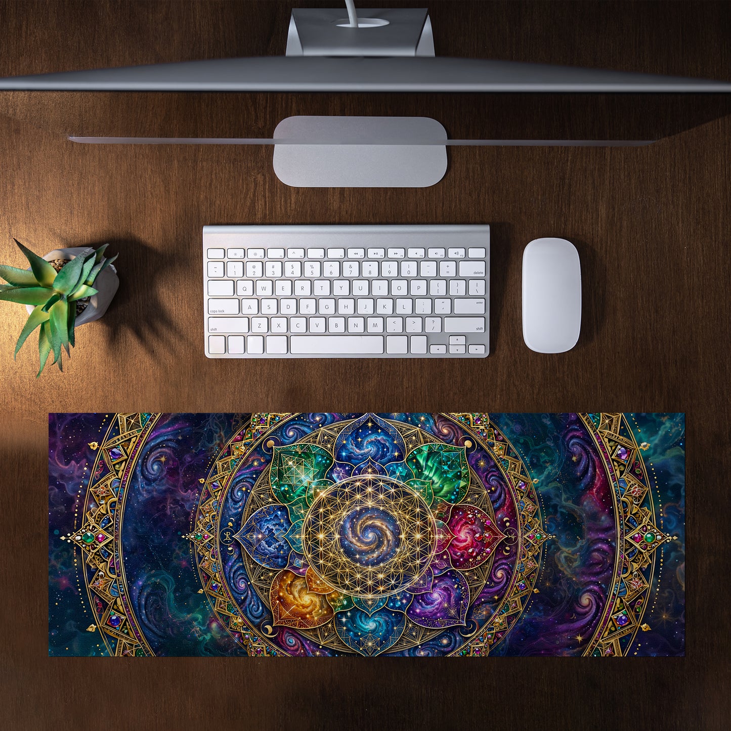 Galaxy Aligns Desk Pad