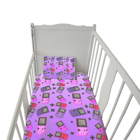 Game Boy Purple Cot Set