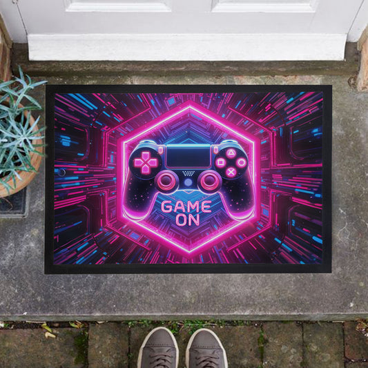 Game On Door Mat