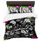 Gaming Cyber Arcade Kids Duvet Cover Set