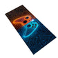 Gaming Orange & Blue Desk Pad